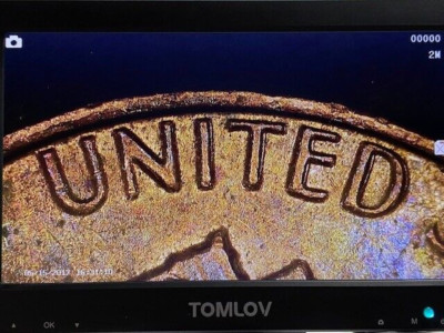 1982 Large Date Copper 3.05 Gram - Lincoln Cent - DDR - Double Die Reverse RPM