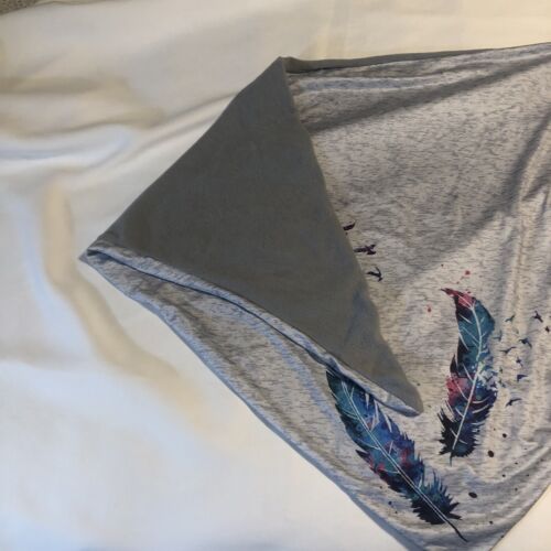 Benka Women Feather Print Boho Scarf Shawls Wraps Winter Warm Native American - Picture 16 of 21