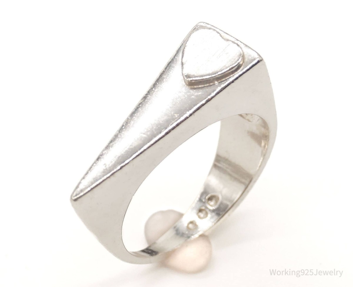 Vintage Designer Sezgin Modernist Sterling Silver Ring Vintage Designer Sezgin Modernist Sterling Silver Ring