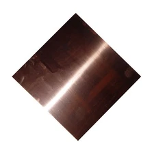 NEW Copper Sheet - 10" x 10" - metal working - 16 oz, 24 gauge, crafts