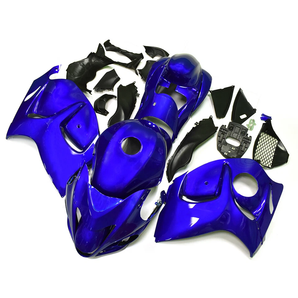 Kit de carenado azul + tanque para Suzuki GSXR1300 Hayabusa 2008-2020 carrocería de plástico Foto 2 de 4