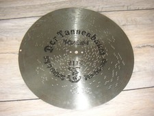 Der Tannenbaum Polyphon Platte 28cm Spieluhr antique christmas music discs 11" 