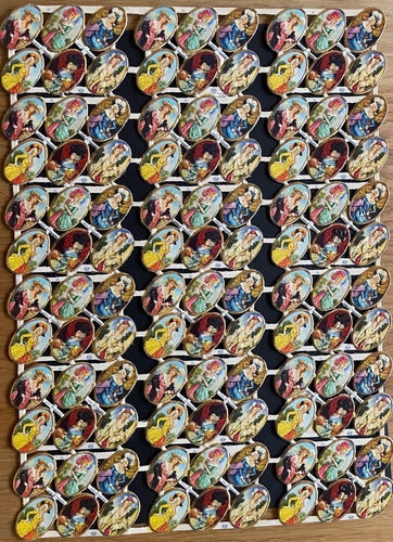 # GLANZBILDER # Grand Feuillet Complet MLP 1412 Fines Dames, Années 40 EXT RARE - Bild 1 von 2