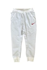 Nike Tech Fleece Team USA Jogger Tapered Pants White Red Size Large #CW0302-100