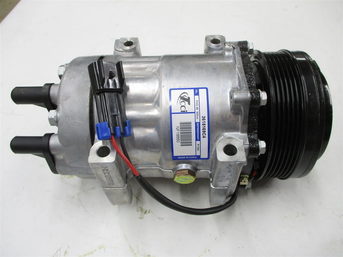 3615169C4 AC COMPRESSOR W/ CLUTCH TCCI FITS 5347 SD7H15 4815 4546 