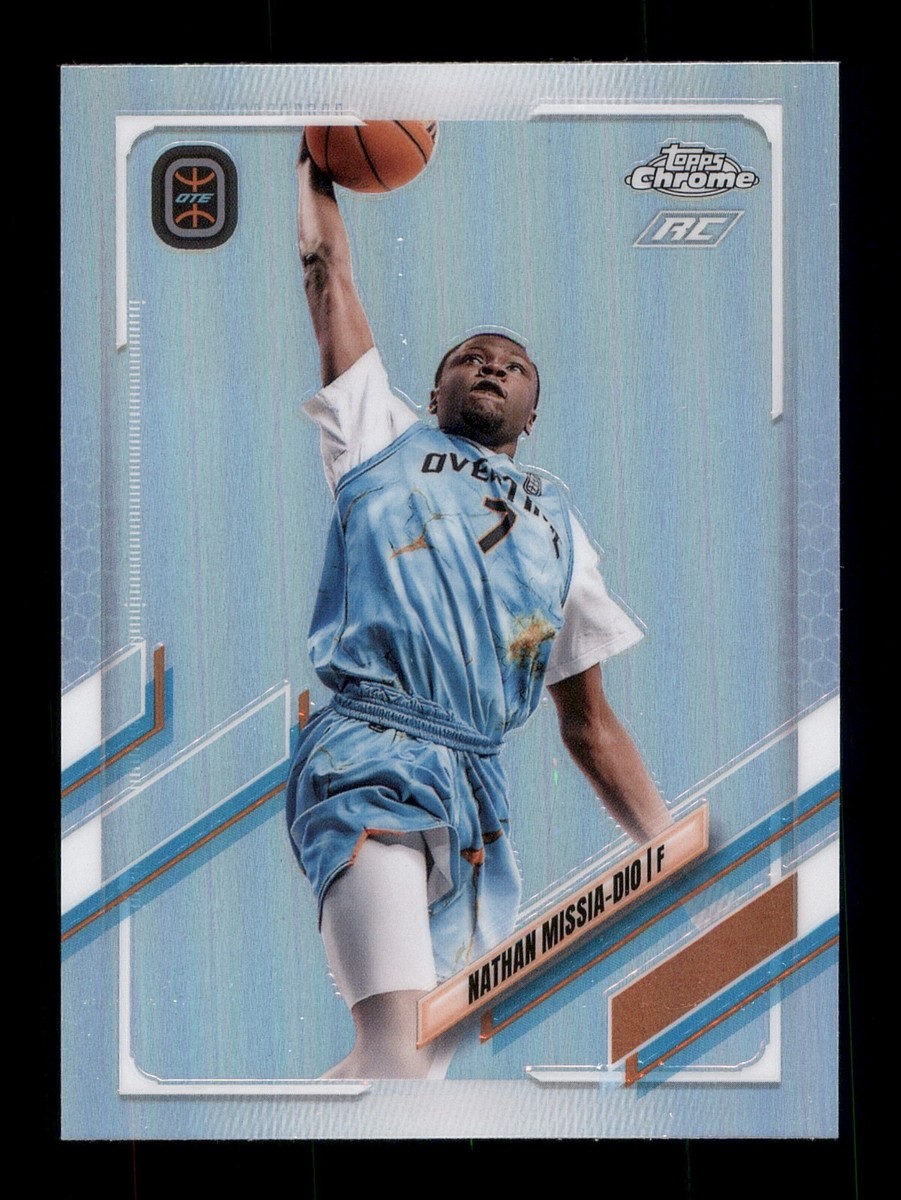 その他 Topps Chrome Nathan Missia-Dio Black /10 2023/24 TOPPS CHROME OTE BASKETBALL NATHAN MISSIA-DIO RWE