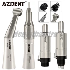 AZDENT Dental Low Speed Handpiece Kits Straight /Air Motor /Contra Angle