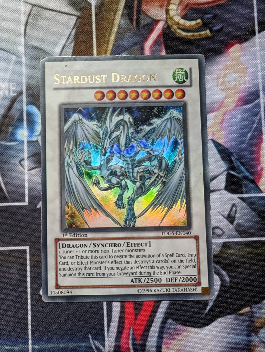 TDGS-EN040 Stardust Dragon Ultra Rare 1st Edition Yugioh Card | eBay