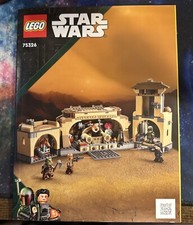LEGO Disney Star Wars 75326 Boba Fett's Throne Room INSTRUCTIONS MANUAL ONLY!