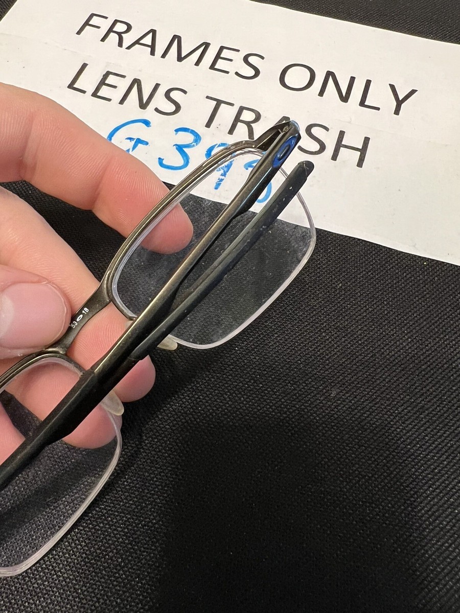 ★oc03 X5 OAKLEY OX3187-0553 CONDUCTOR 0.5 PEWTER FRAMES AUTHENTIC