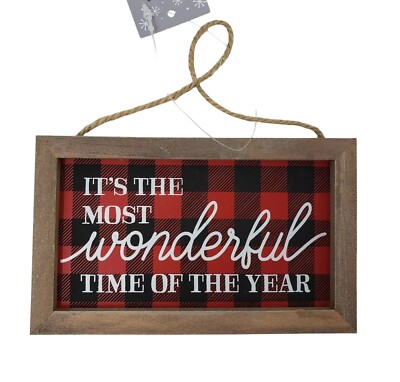 Northwoods Lodge Rustic Style Christmas Tree Ornament - New - It's the Most...