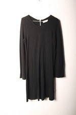 Wallis Womens Zip Back Stretch Dress - Black - Size S Small (C31)