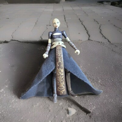 Star Wars Clone Wars Asajj Ventress 3.75  Figure CW15 Sith Apprentice Dooku C28