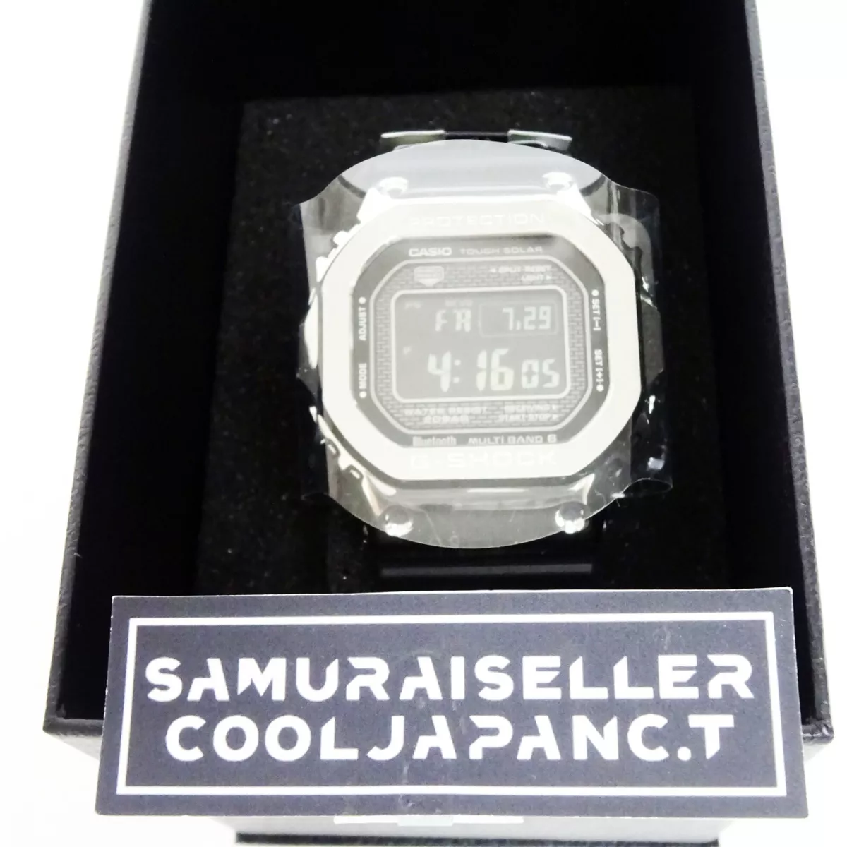 CASIO G-SHOCK GMW-B5000-1JF Bluetooth Smartphone Link Men's Watch NEW