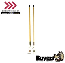 Buyers Products 1308005, SAM 26" Yellow Blade Guide Pair to fit Meyer Snow Plows