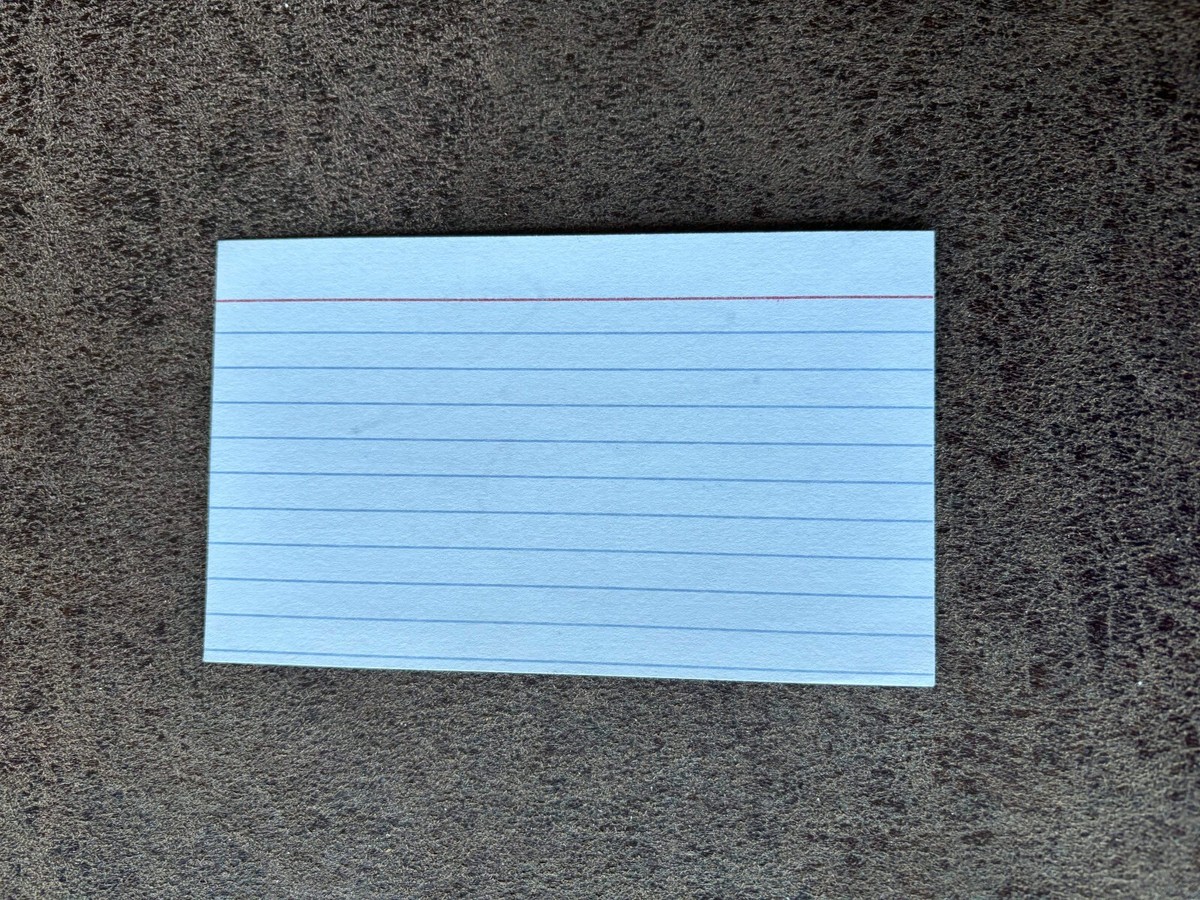Justin Bieber Index Card - Rockstar - Autographed! | eBay