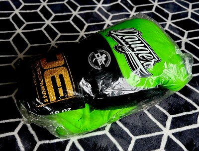 Danger Equipment Classic Thai Muay Thai MMA Kickboxhandschuhe grün/schwarz (10oz)