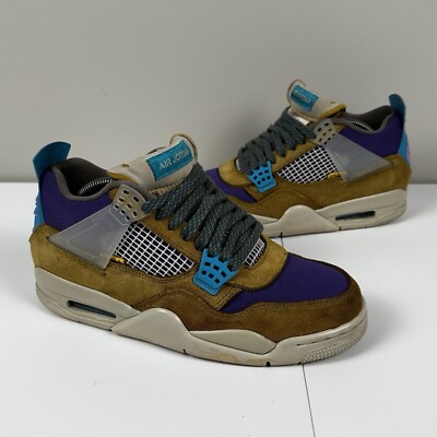 2021 Union LA x Air Jordan 4 Retro \'Desert Moss\' DJ5718-300 Men’s Shoe Size 8 2021 Union LA x Air Jordan 4 Retro  main image 2