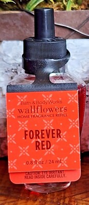 1Pc~NEW~ FOREVER RED Bath Body Works WALLFLOWER REFILL~SHIPS FREE!
