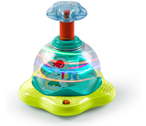 Push Press Glow Spinner Baby Spielzeug Musikalische Melodie Lieder Spielen Lichter Kleinkind Spielzeug - Bild 1 von 8