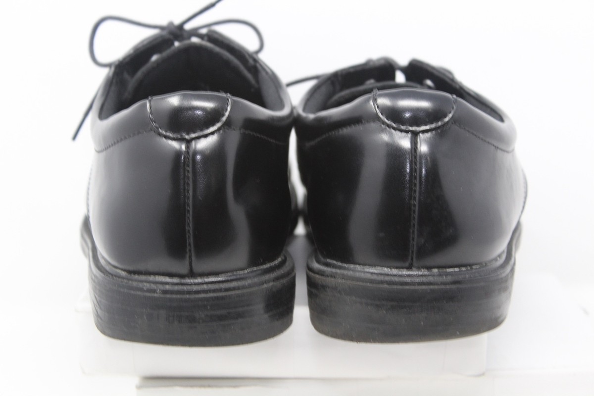 Nunn Bush Black Leather Oxfords Mens Size 13 M Square Toe  display picture 3