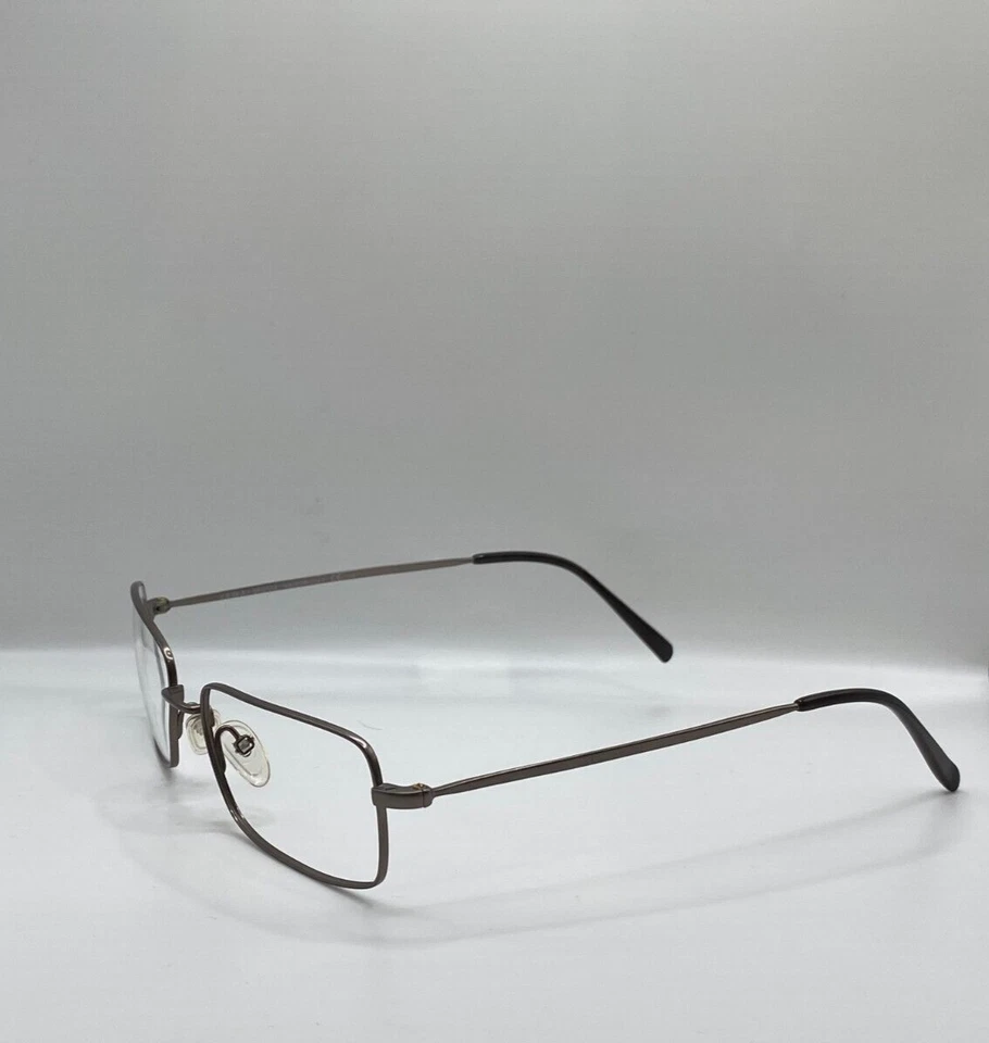 ÓCULOS GIORGIO ARMANI GA809 CRL GUNMETAL ARMAÇÃO RETANGULAR DE METAL 54-18-145 - Imagem 2 de 4