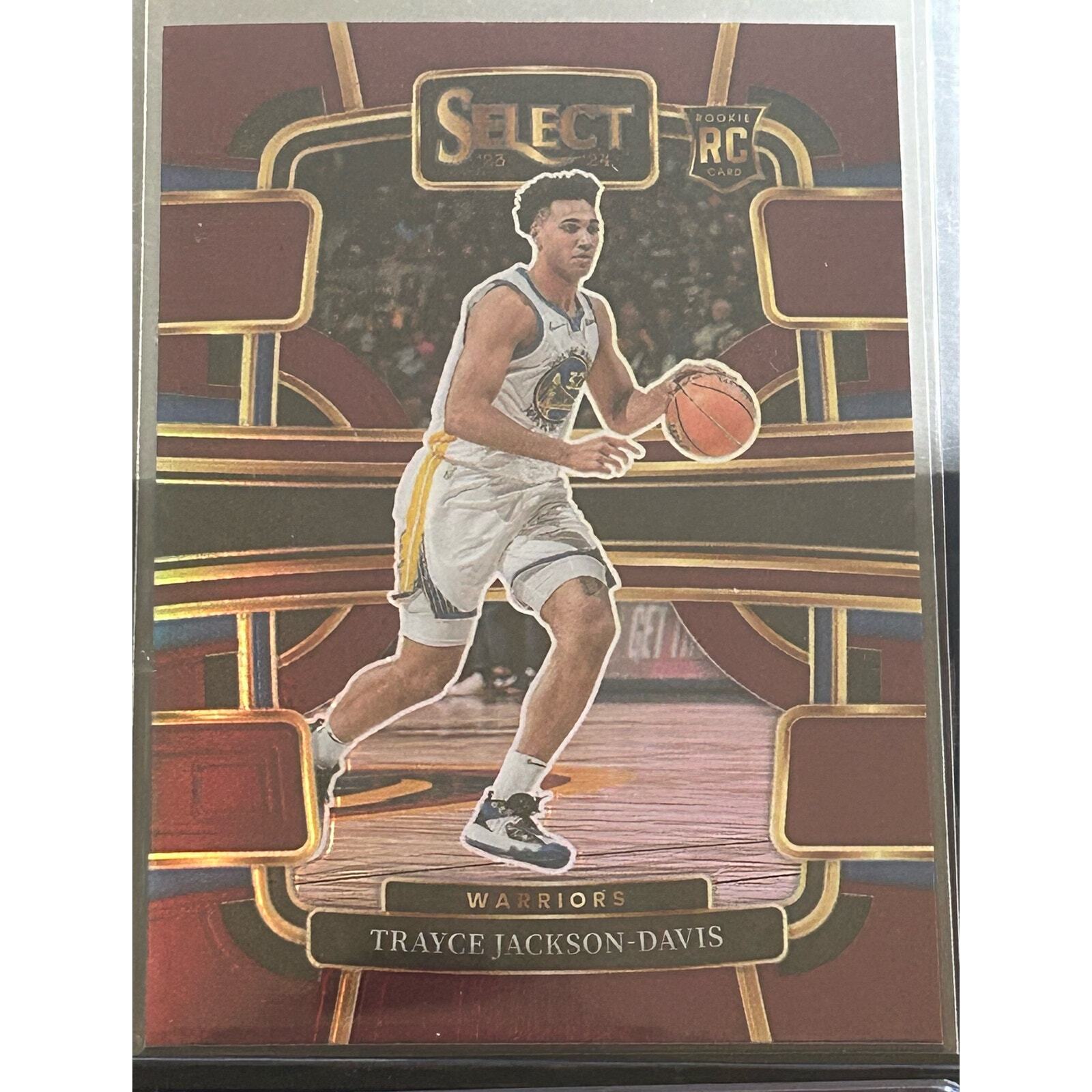 2023-24 Select Trayce Jackson-Davis Maroon #84 /175 Golden State Warriors
