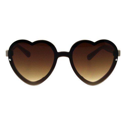 Mujer Forma Gafas de Sol Patillas Behind Corazón Marco | eBay
