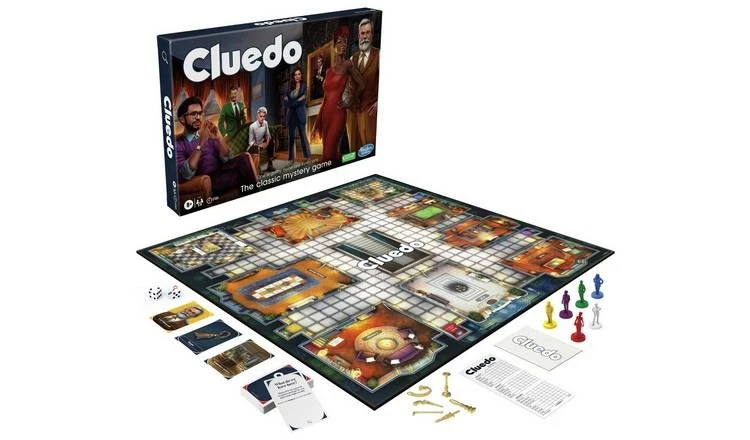 Cluedo Classic Mystery Board Game kids Activity Reduc Screen Time 2024 Edition - Image 3 of 4