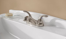 Pfister LG143-610K Pfirst Series 2-Handle 4 Inch Centerset Bathroom Faucet
