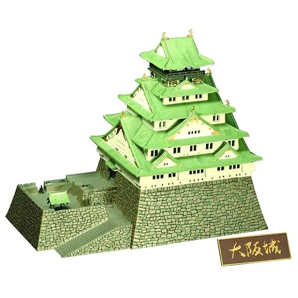 DOYUSHA 1/350 Japanese Famous Castle Osaka Castle Model Kit S-22 Official