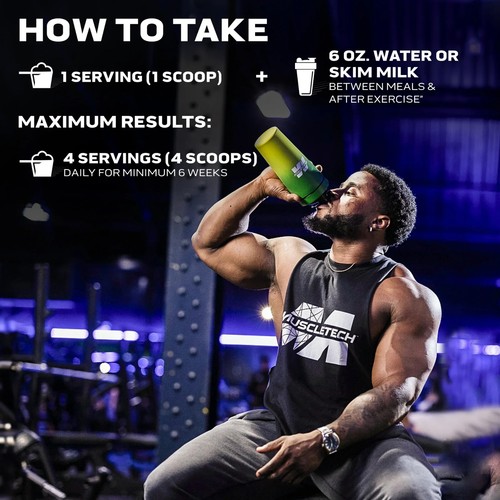 (2 Packs) MuscleTech NitroTech Whey Protein Powder, Milk Chocolate - Picture 5 of 8