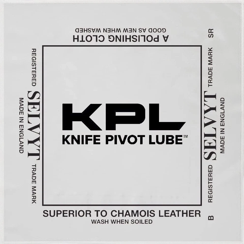 KPL Knife Pivot Lube Ultimate Mikrofasertuch - Selvyt MF 14" x 14" - Bild 1 von 1