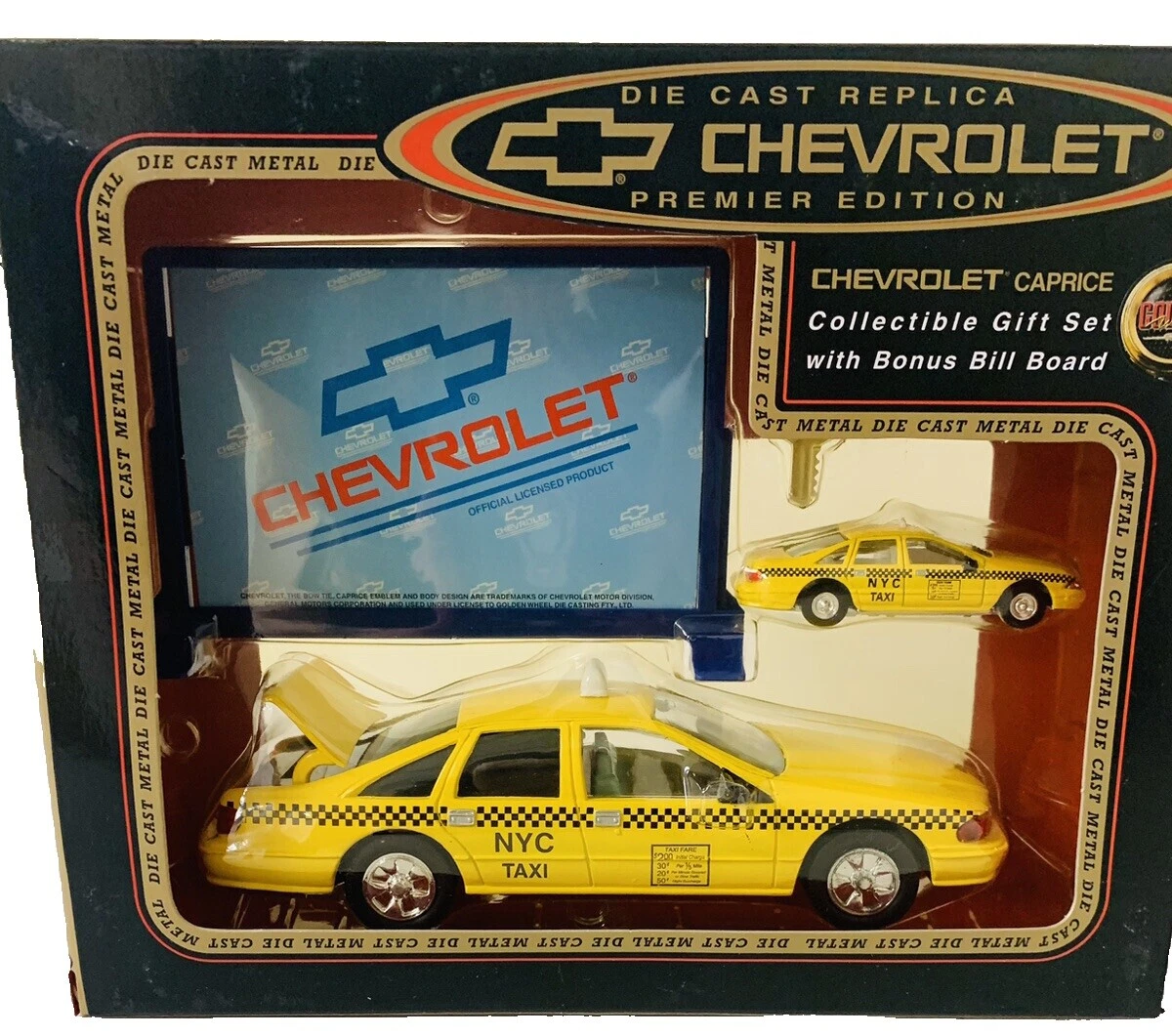 Современные литые машинки, грузовики и фургоны Golden Wheel Chevrolet