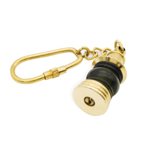 Keychain Lantern Brass Miniature Medieval Handmade Nautical Solid Pirate Gift - Picture 8 of 12