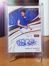 Paolo Rossi 6/10 Immaculate Ink Autograph Italy Auto Soccer Card 2020