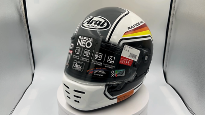 Asian Fit Arai Full face helmet concept-x RAPIDE NEO Number White