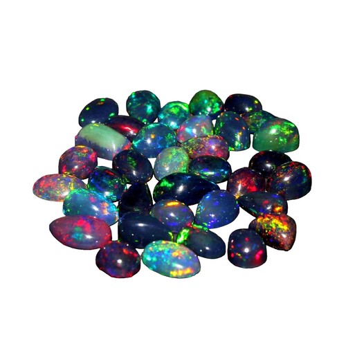 2.30 ct Oval Cabochon (12 x 9 mm) Ethiopian 360 Degree Flashing