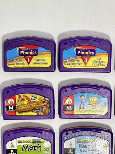 Huge Lot 20 Games LeapFrog Leapster Explorer LeapPad Learning Cartridges - Picture 2 of 9