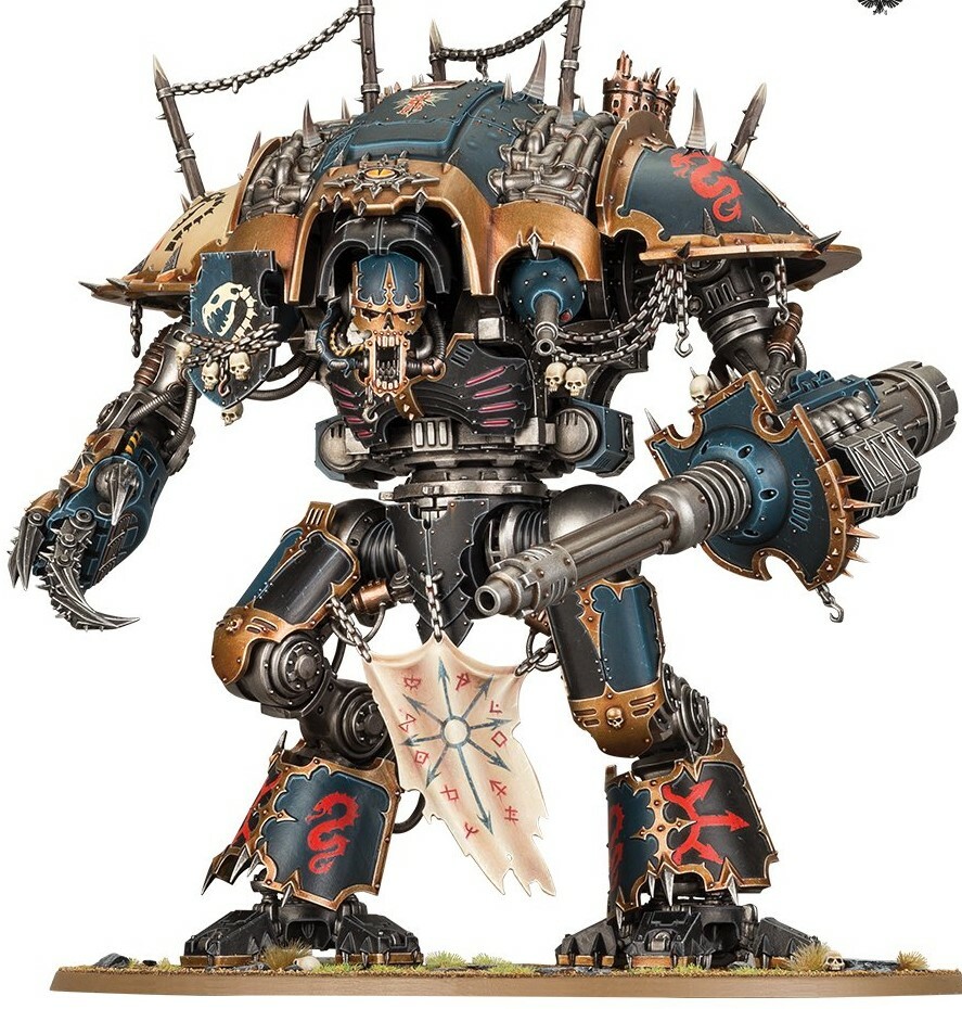 WARHAMMER 40K CHAOS KNIGHTS - Painting Commission - READ INFO