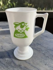 DuBois Chemicals Milk Glass Mug 1980 Southeastern Poultry Conference Atlanta GA