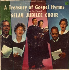 Selah Jubilee Choir - A Treasury Of Gospel Hymns 1957 LP Masterseal MS-64 Very G