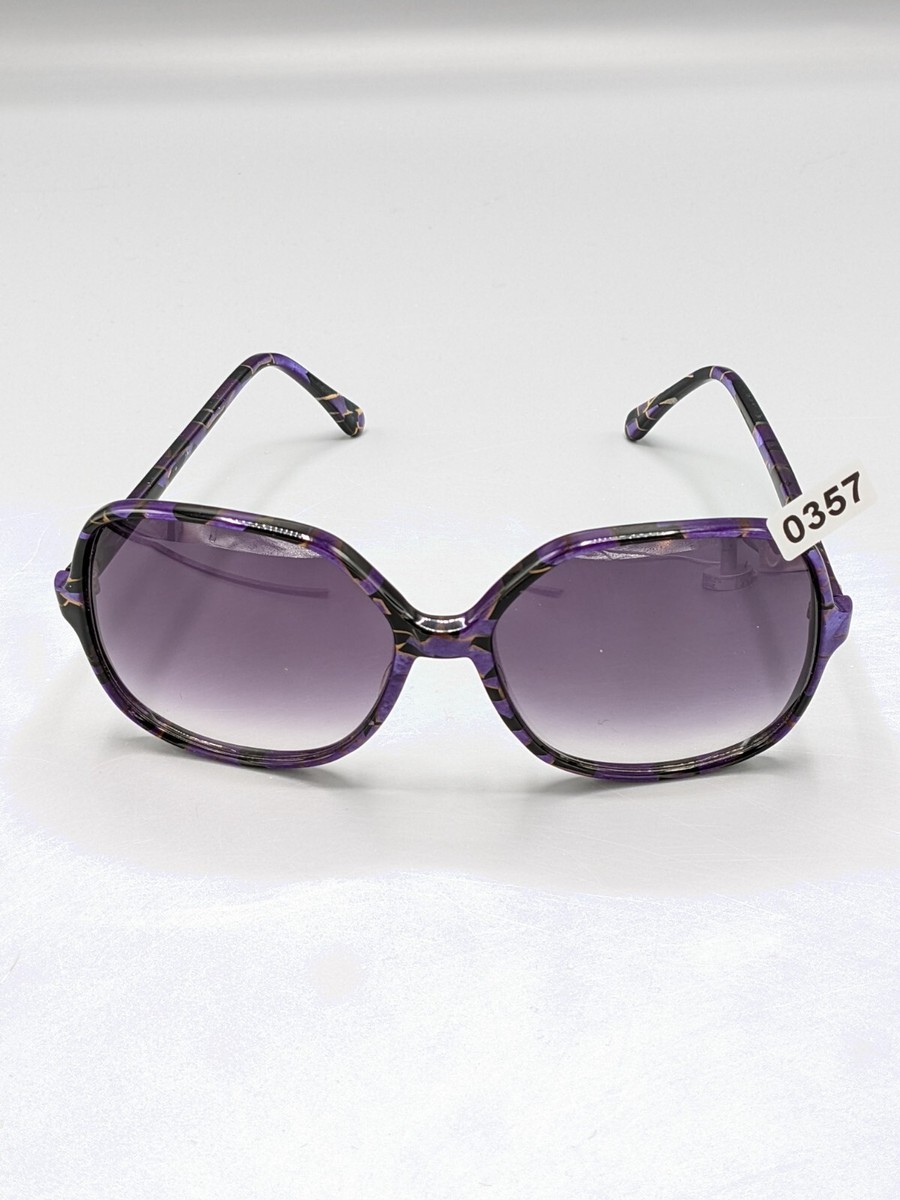 Womens COLORS IN OPTICS Sanford Hutton Vintage Ivory Rectangle Large Sunglasses Colors In Optics LTD Sanford Hutton – Vintage Frames Company main image 3