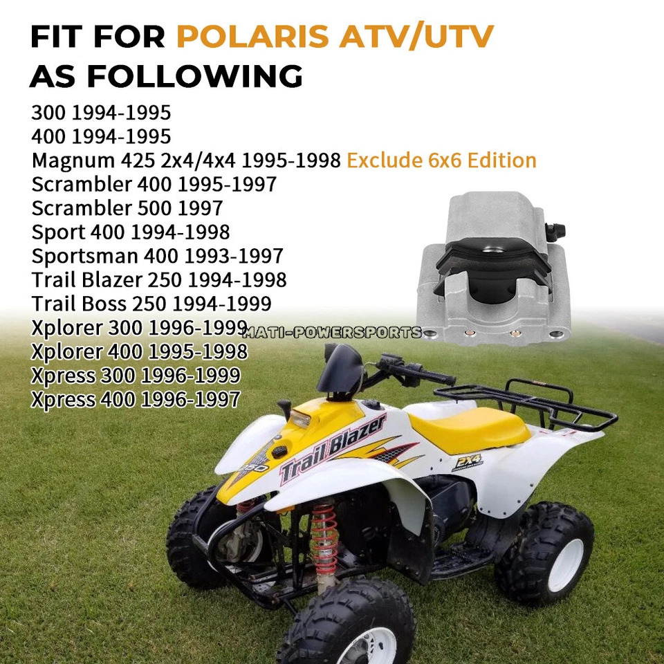 Pinza de freno trasera reconstruida para Polaris Trail Blazer Trail Boss 250 1994-1998 Foto 2 de 4