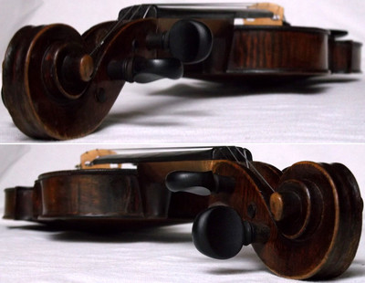 RARE OLD BAROQUE 1800 C.F HOPF VIOLIN - VIDEO バイオリン