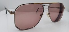 Vintage Always Value AV357 Gold Silver Pilot Metal Sunglasses Korea FRAMES ONLY