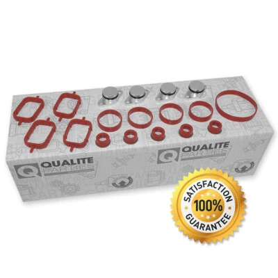 OEM DRALLKLAPPEN DICHTUNGSSATZ FÜR BMW M47 4x 22mm FLAPS STÜTZRINGE ANSAUGBRÜCKE