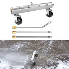 4000PSI Under Car Pressure Washer Undercarriage Cleaner Underbody Wash Broom US