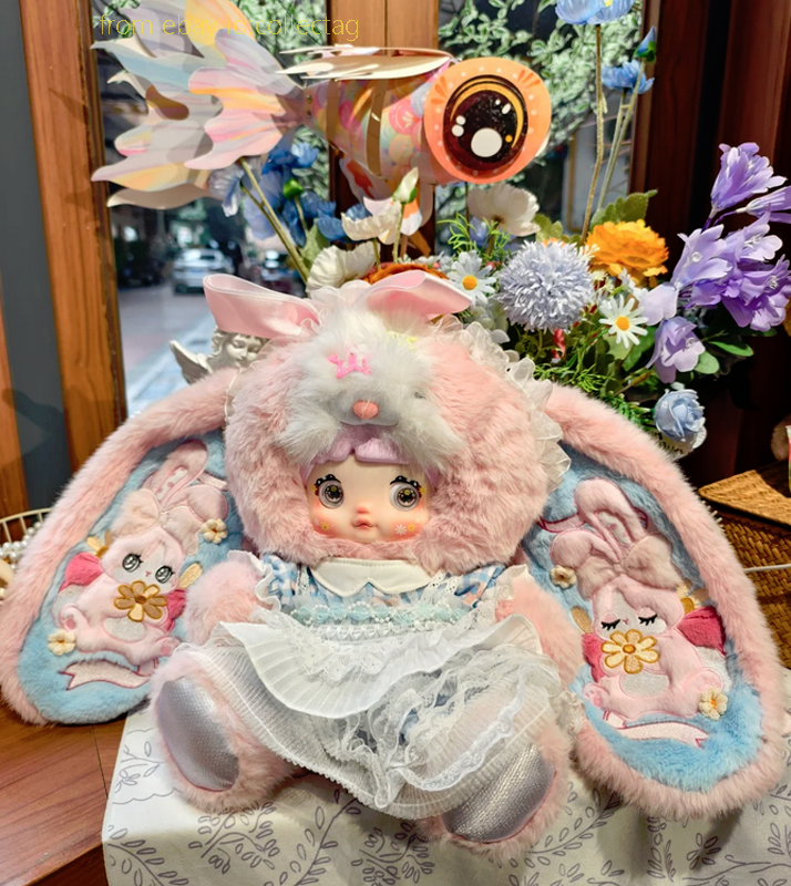ぬいぐるみ・マスコット TOP TOY Little Daisy nommi Hi Toy Nommi Little Daisy Vinyl Rubber Baby Hang Card Cute