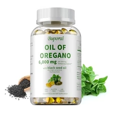 Oil of Oregano - Black Seed Oil -SUpports Digestive & Immune Health,Antioxidants